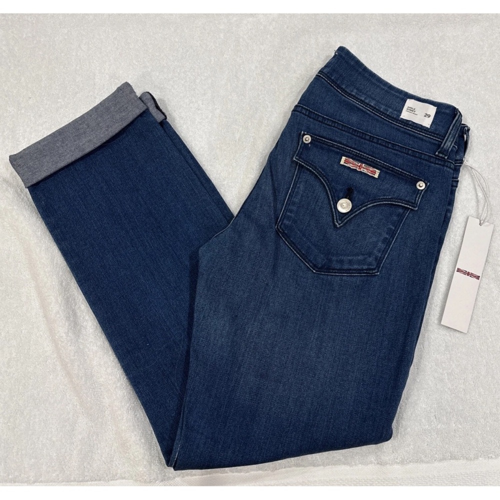 Hudson Ginny Jeans Dark Blue Women's Jeans - Picture 3 of 7